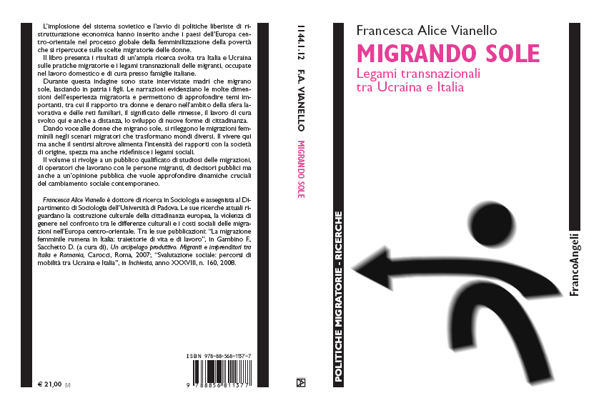 Migrando sole. Legami transnazionali tra Ucraina e Italia Cover