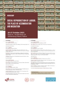 Workshop – Social Reproduction of Labour. The Place of Accommodation and Migration Thumb